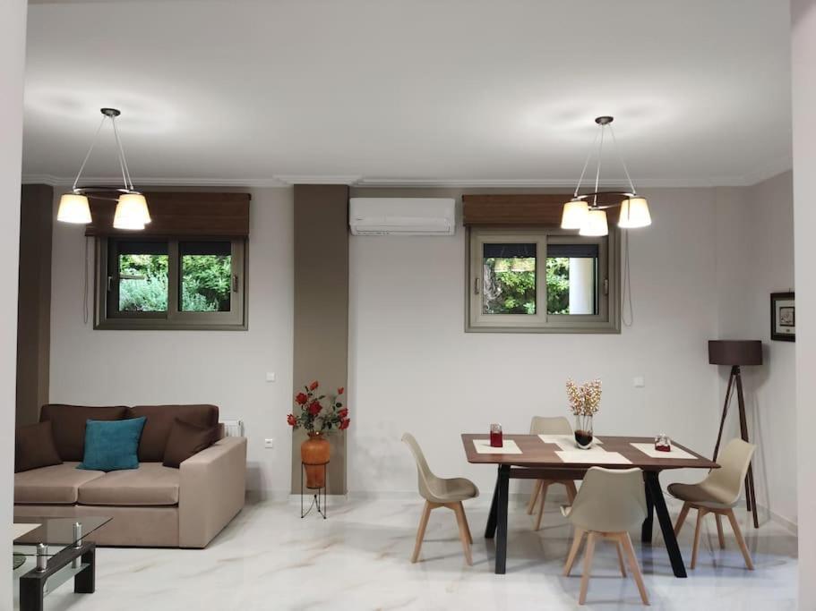 Ebony And Ivory Suites Drosia  Buitenkant foto